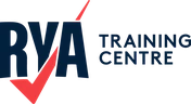 RYA Training Centre accreditation mark — red tick beside the Royal Yachting Association Training Centre wordmark